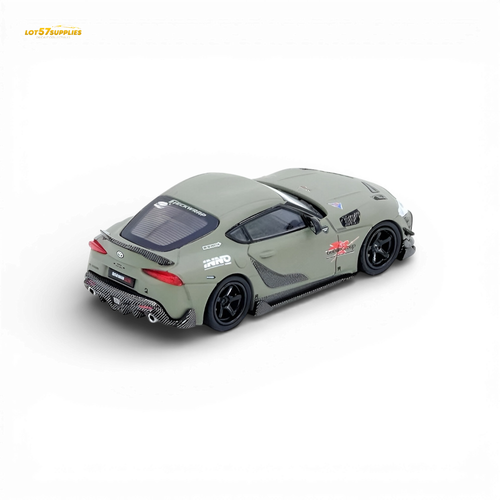 INNO64 Toyota Supra A90 Darwin Pro Matt Green 1:64
