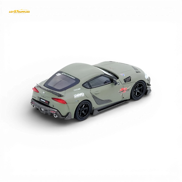 (Pre-Order) INNO64 Toyota Supra A90 Darwin Pro - Matt Green 1:64 (ONLINE ORDER ONLY)