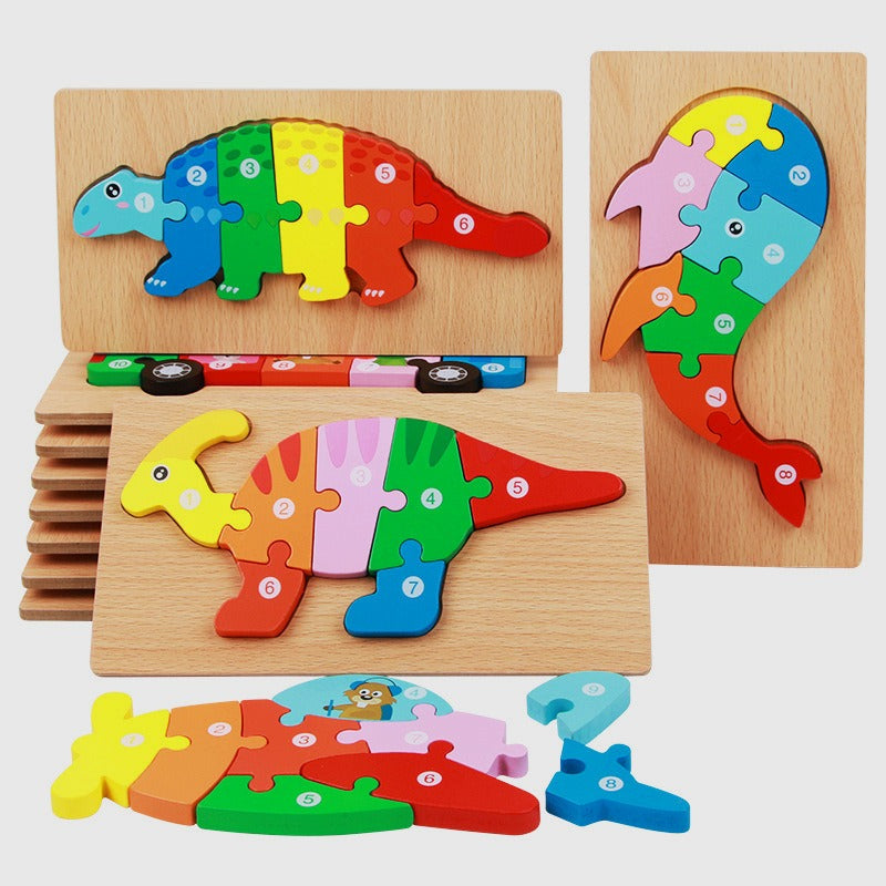 3D Wooden Puzzle (ONLINE ORDER ONLY)