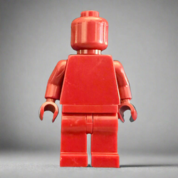 Monochrome Custom Minifigures – 40+ Vibrant Colors! (ONLINE ORDER ONLY)