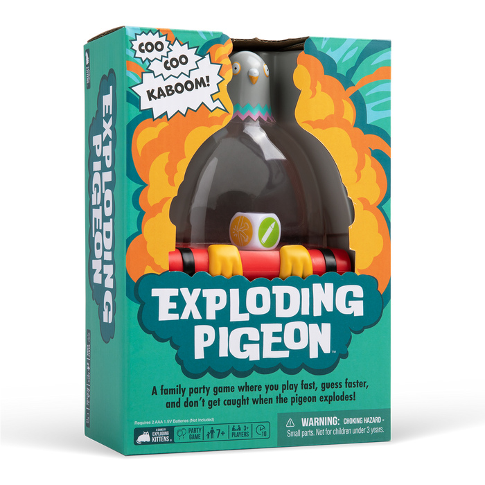 Exploding Pigeon (ONLINE ORDER ONLY)