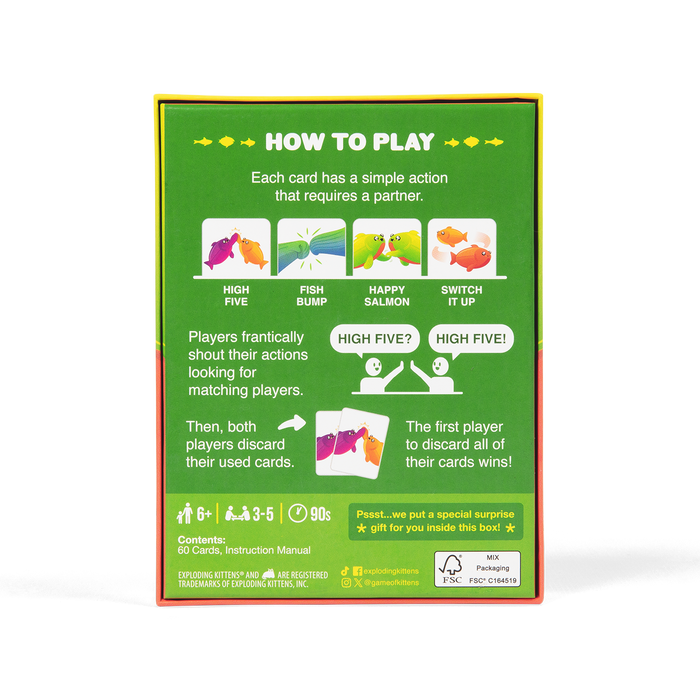 Happy Salmon: Grab & Game Edition (ONLINE ORDER ONLY)