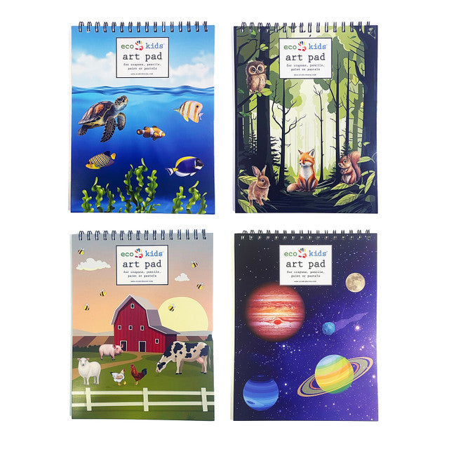 Eco-Kids Art Pad – 8.5x11 in – 50 Pages – by Elseware Unplug (ONLINE ORDER ONLY)