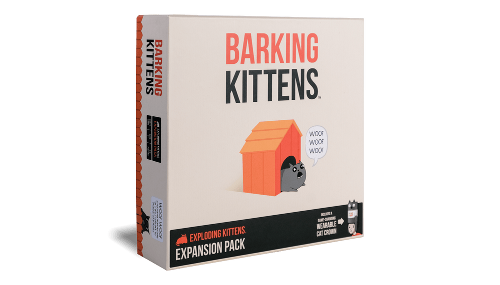 Exploding Kittens: Barking Kittens Expansion (ONLINE ORDER ONLY)