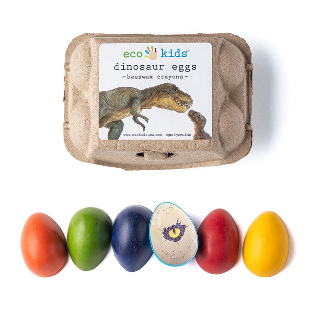 Non-Toxic Beeswax Crayons - Dinosaur Eggs (ONLINE ORDER ONLY)