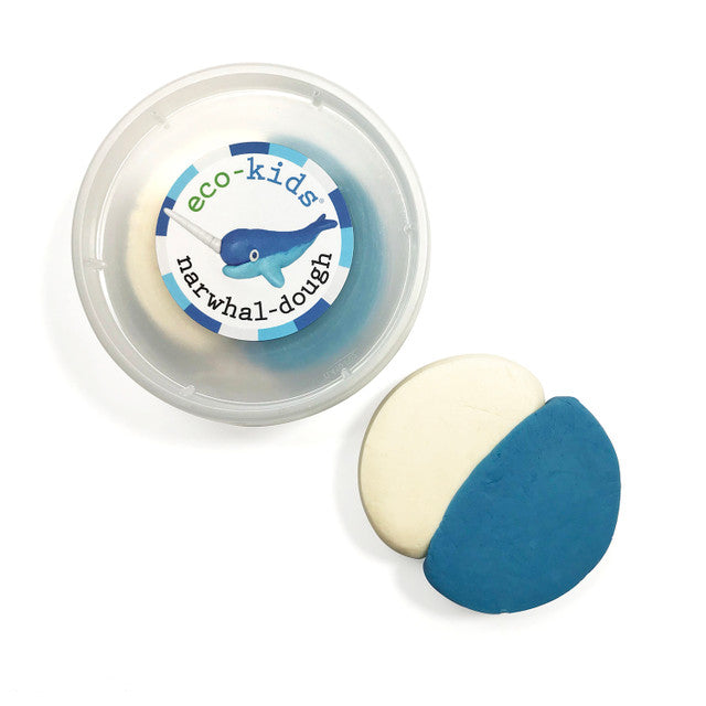 Eco-Dough Narwhal – 1/2 lb – Natural – Non‑Toxic (ONLINE ORDER ONLY)