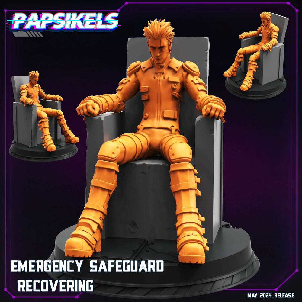 3D Printed Papsikels Emergency Safeguard Set May 2024 Cyberpunk 28mm 32mm (Online Only)