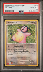 2023 POKEMON CHARIZARD & HO-OH ex DECK MILTANK #17 PSA 10 (Online Order Only)