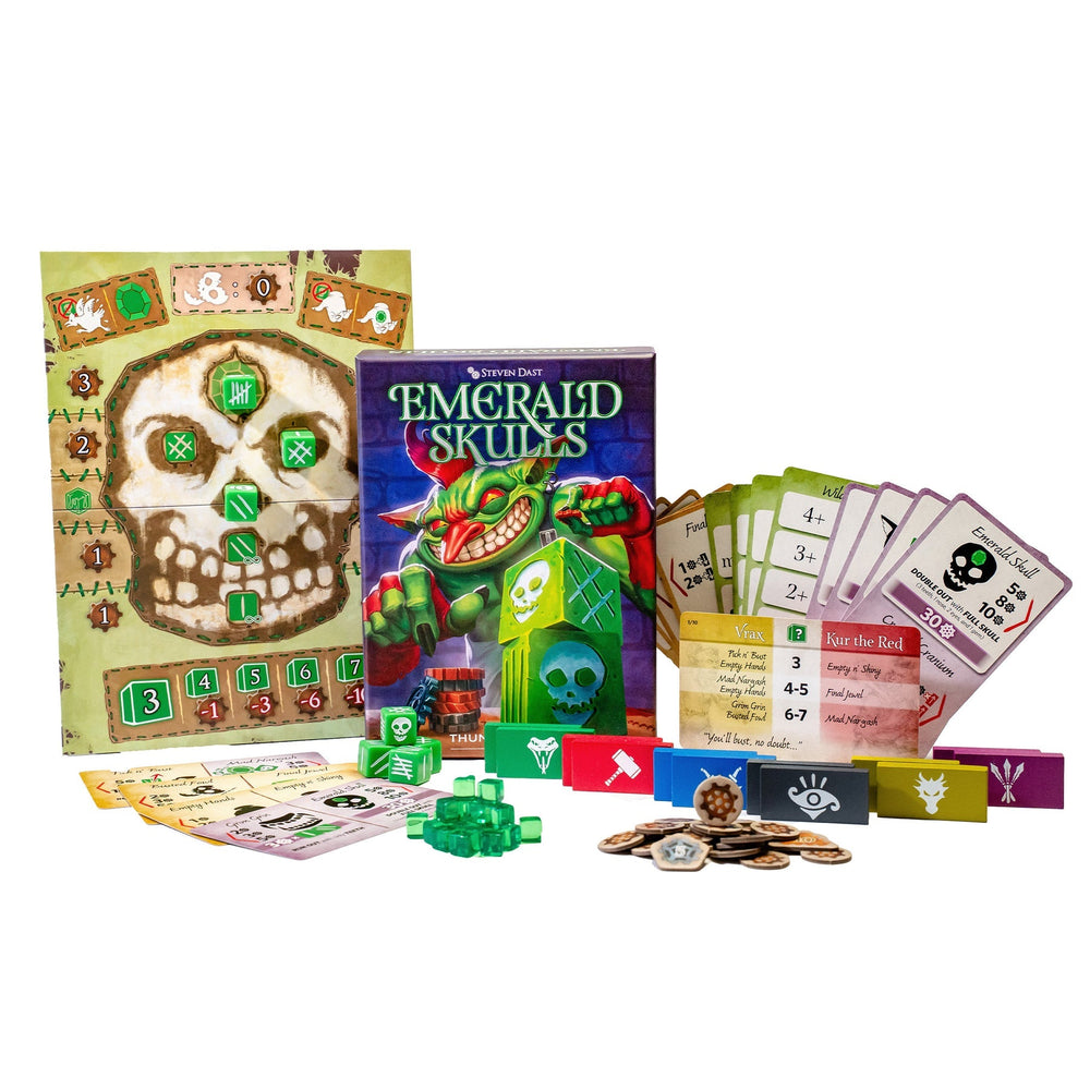 Emerald Skulls (ONLINE ORDER ONLY)