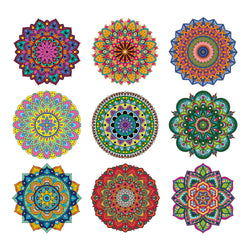 Mandala Coloring Sheets - Deluxe 110lb Paper, Artist Quality (ONLINE ORDER ONLY)