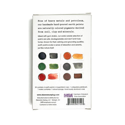Handmade Watercolor Set – Earth Paints (ONLINE ORDER ONLY)