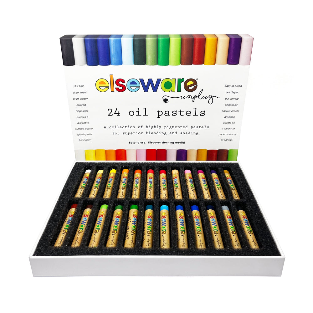 Oil Pastels – Talc-Free – Non-Toxic – 24 Colors (ONLINE ORDER ONLY)