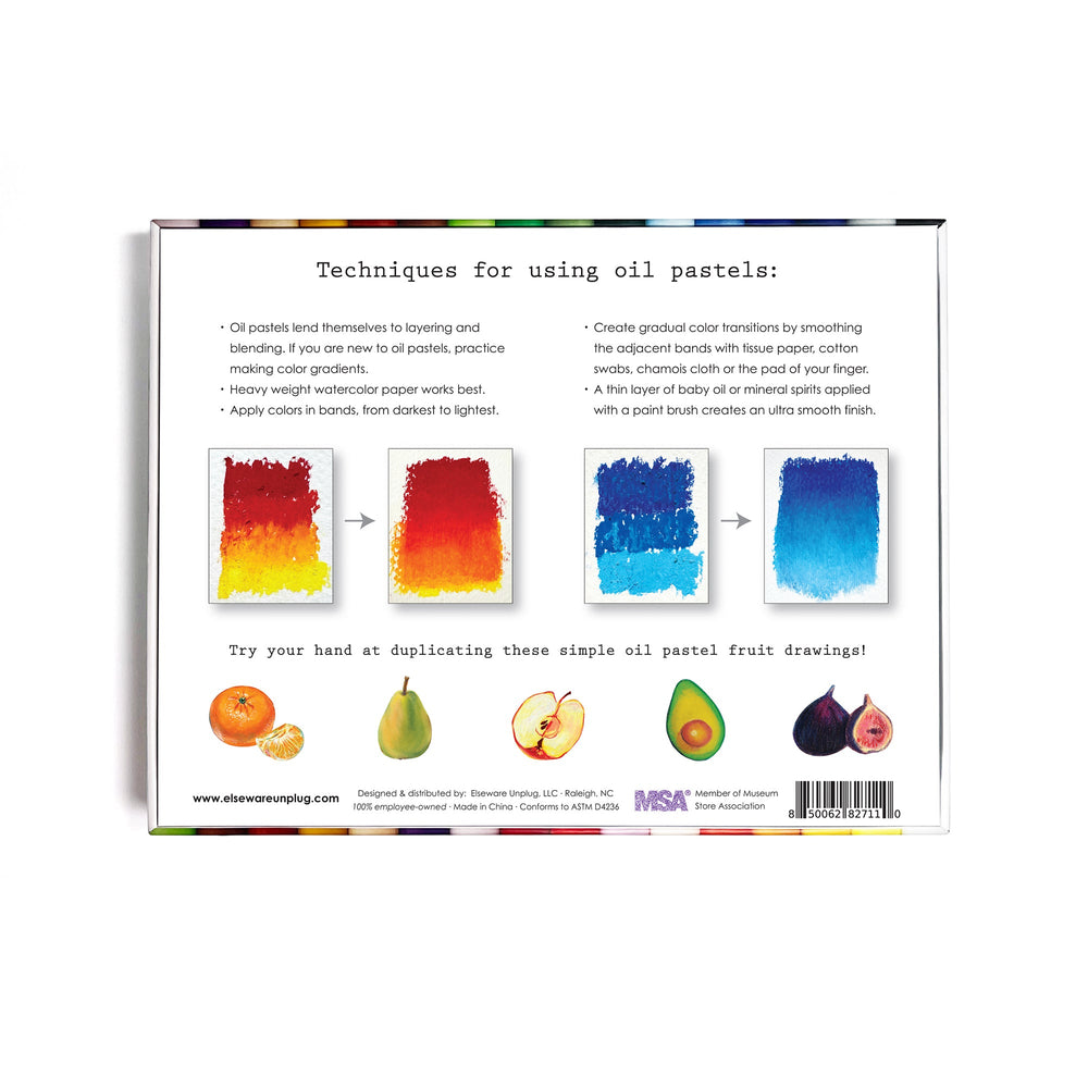 Oil Pastels – Talc-Free – Non-Toxic – 24 Colors (ONLINE ORDER ONLY)