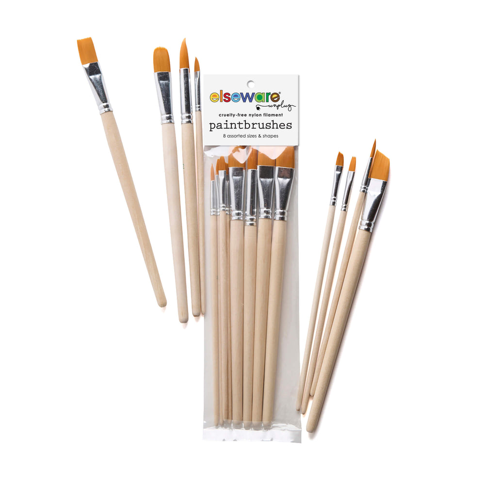 Paintbrush Set – 8 Assorted Sizes (ONLINE ORDER ONLY)