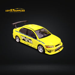 Fast Speed Mitsubishi Lancer Evolution EVO VII FNF Green Livery Figure Version 1:64 (ONLINE ORDER ONLY)