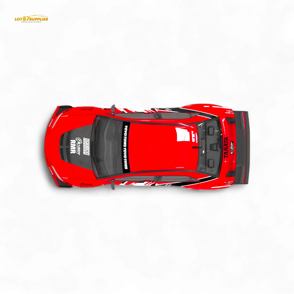 TimeMicro Mitsubishi Lancer EVO 9th Gen - Openable Hood & Figure - With Container 1:64 (ONLINE ORDER ONLY)
