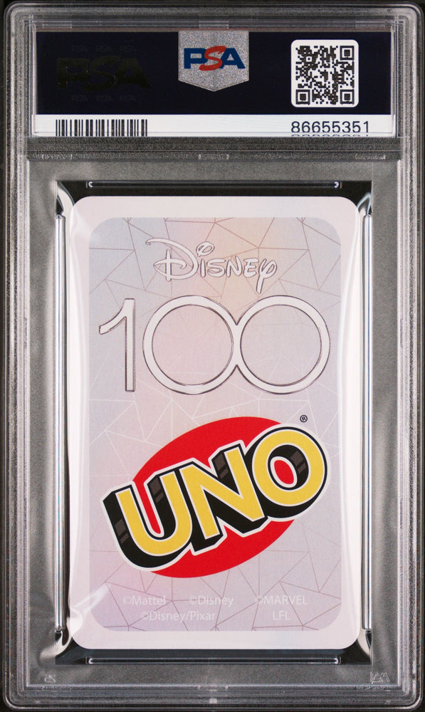 2023 UNO DISNEY 100 WALL E GREEN REVERSE PSA 10 (Online Order Only)