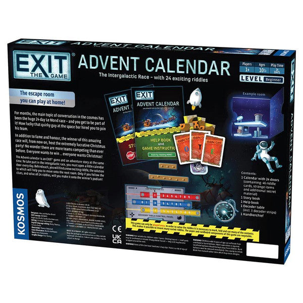 EXIT: Advent Calendar - The Intergalactic Race (ONLINE ORDER ONLY)