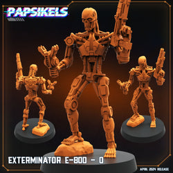 3D Printed Papsikels Exterminator E 800 Set Democracy Troopers SciFi Set 28mm 32mm (Online Only)