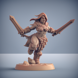 3D Printed Artisan Guild Modular Dragonpeak Barbarians Dragonpeak Barbarians 28mm 32mm (Online Only)