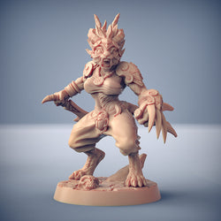 3D Printed Artisan Guild Modular Rakshakin Headhunter Rakshakin Headhunters 28mm 32mm (Online Only)