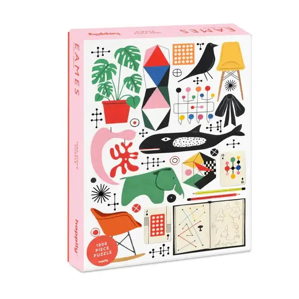 Eames 1000 Piece Jigsaw Puzzle Happily (ONLINE ORDER ONLY)