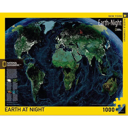 Earth at Night NG 1000 Piece Jigsaw Puzzle NYPC (ONLINE ORDER ONLY)