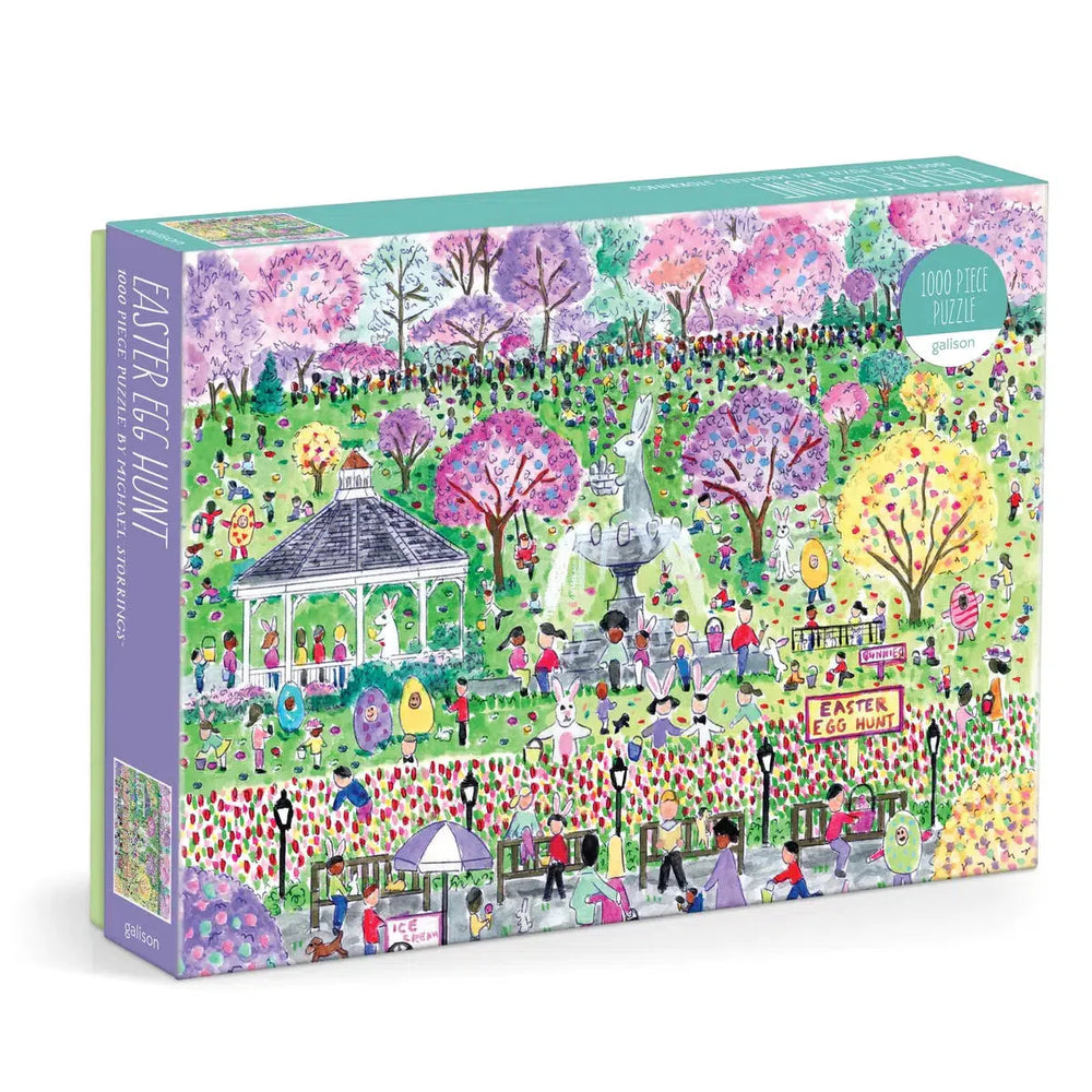 Easter Egg Hunt 1000 Piece Jigsaw Puzzle Galison (ONLINE ORDER ONLY)