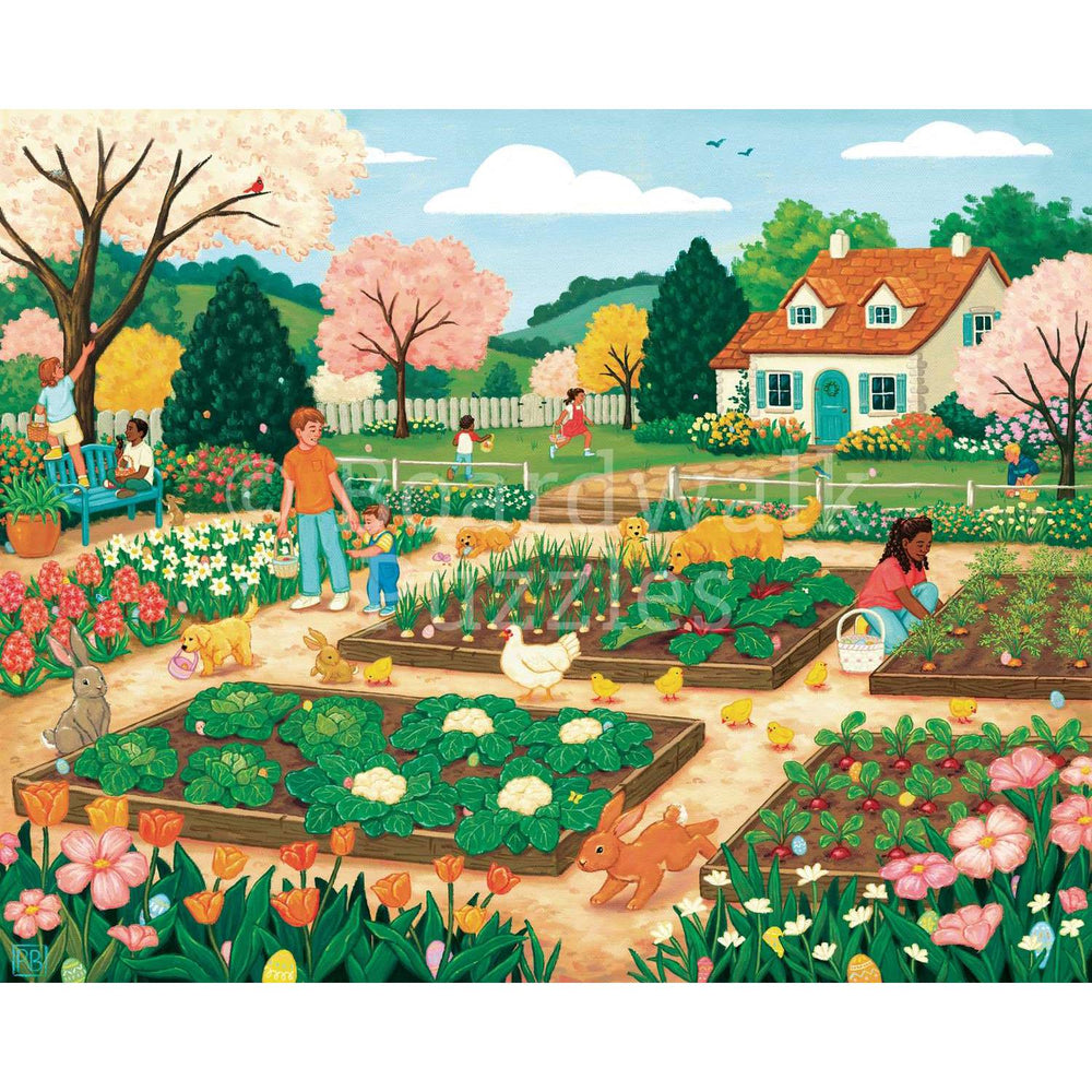 Easter Egg Hunt 500 Piece Jigsaw Puzzle Boardwalk (ONLINE ORDER ONLY)