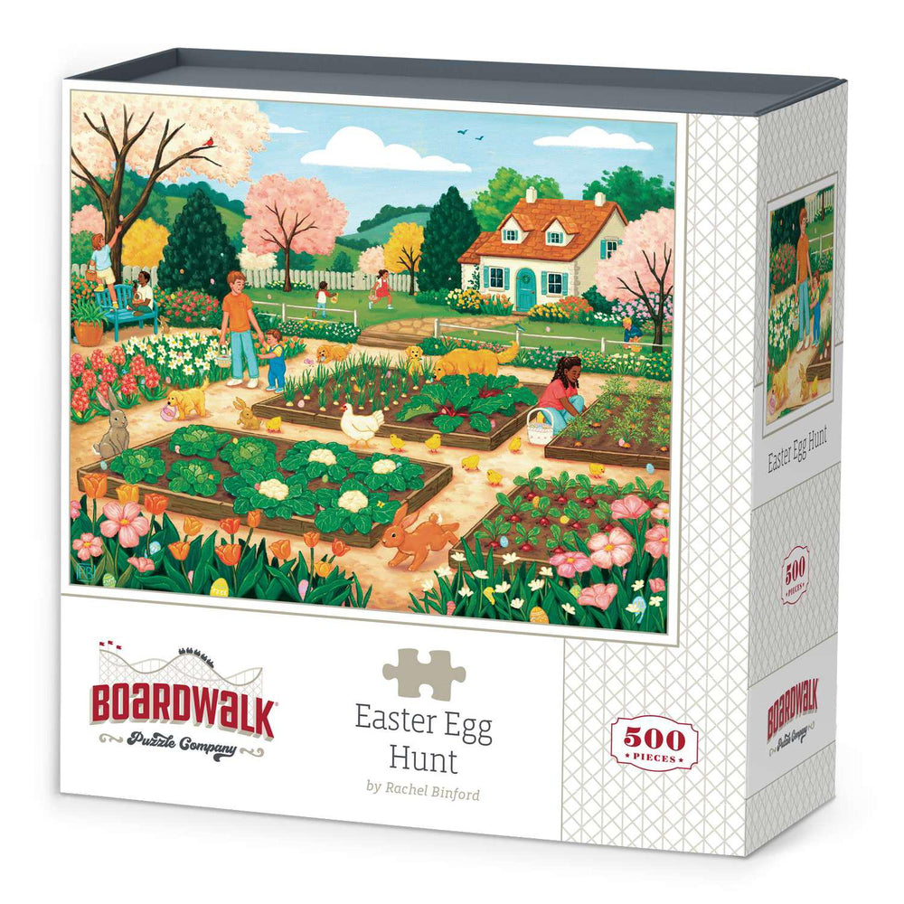 Easter Egg Hunt 500 Piece Jigsaw Puzzle Boardwalk (ONLINE ORDER ONLY)