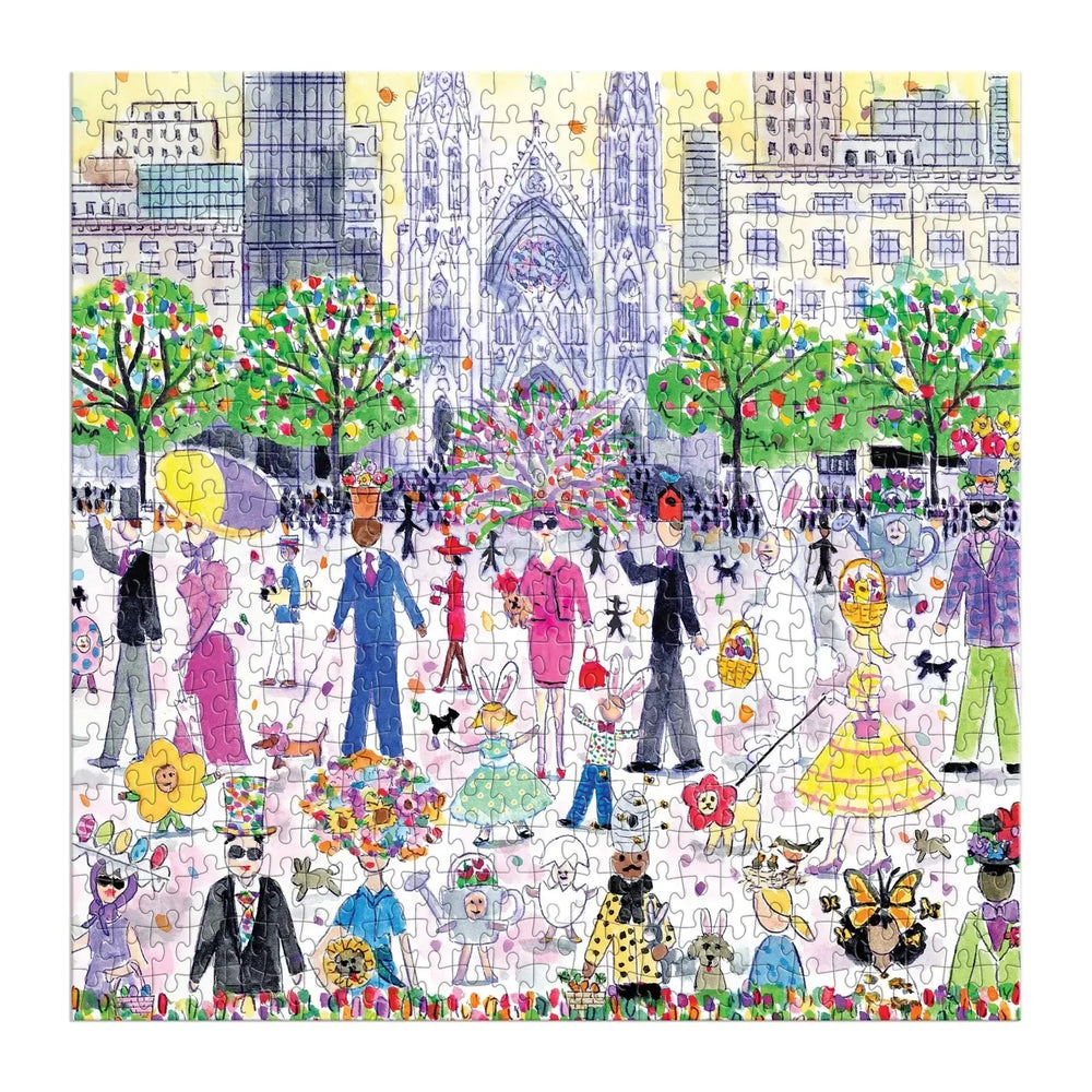Easter Parade 500 Piece Jigsaw Puzzle Galison (ONLINE ORDER ONLY)