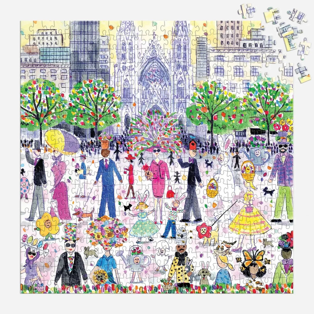 Easter Parade 500 Piece Jigsaw Puzzle Galison (ONLINE ORDER ONLY)