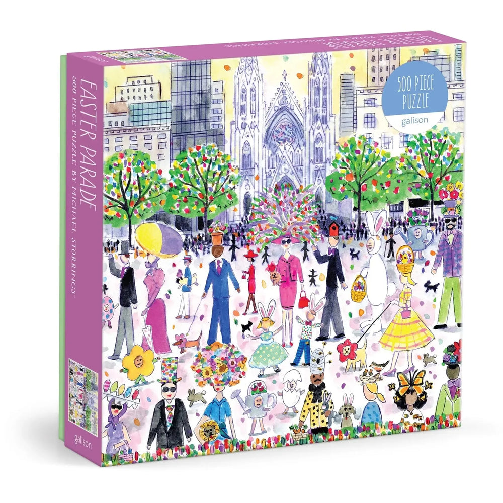 Easter Parade 500 Piece Jigsaw Puzzle Galison (ONLINE ORDER ONLY)