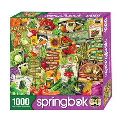 Eat Your Veggies 1000 Piece Jigsaw Puzzle Springbok (ONLINE ORDER ONLY)