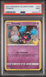 2021 POKEMON CELEBRATIONS COSMOG #13 PSA 9 (Online Order Only)