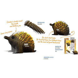Echidna 3D Cardboard Model Kit Eugy (ONLINE ORDER ONLY)