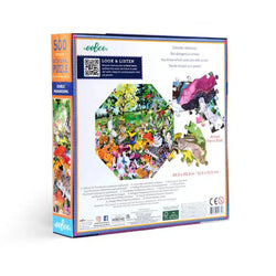 Edible Mushrooms 500 Piece Octagonal Jigsaw Puzzle eeBoo (ONLINE ORDER ONLY)