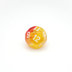 Efreeti's Robe - 7 Piece DnD Dice Set | Acrylic RPG Gaming Dice (ONLINE ORDER ONLY)