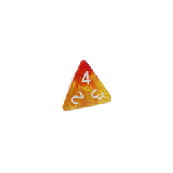 Efreeti's Robe - 7 Piece DnD Dice Set | Acrylic RPG Gaming Dice (ONLINE ORDER ONLY)