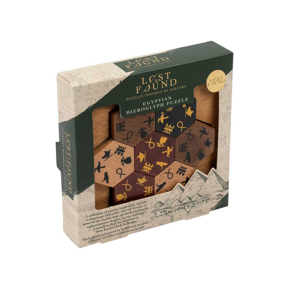 Egyptian Hieroglyph Brain Teaser Puzzle Professor Puzzle (ONLINE ORDER ONLY)