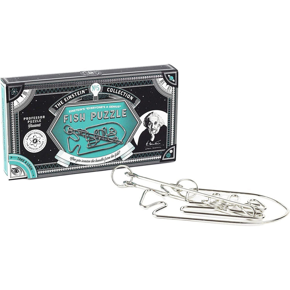 Einstein's "Everyone's a Genius" Fish Puzzle Professor Puzzle (ONLINE ORDER ONLY)
