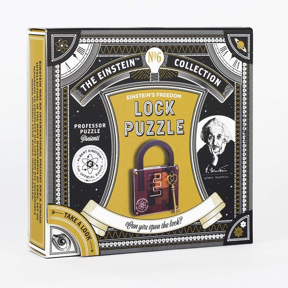 Einstein's Freedom Lock Puzzle Professor Puzzle (ONLINE ORDER ONLY)
