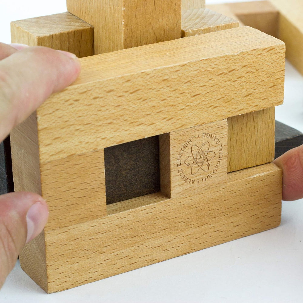 Einstein’s Letter Block Brainteaser Puzzle Professor Puzzle (ONLINE ORDER ONLY)