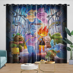 Elemental Curtains Blackout Window Drapes Room Decoration (Online Order Only)