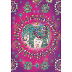 Elephant Fantasy Crystal Art Notebook Kit Craft Buddy (ONLINE ORDER ONLY)