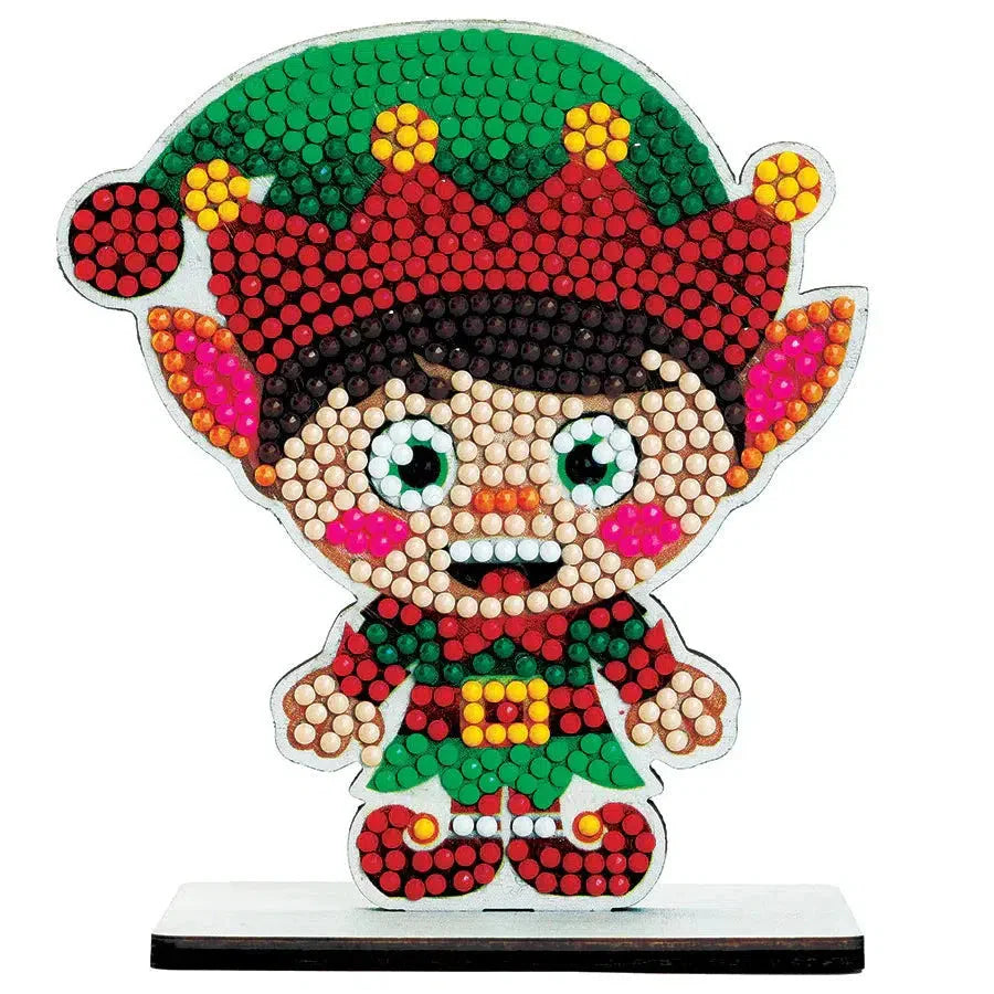 Elf Crystal Art Festive Buddies Kit Craft Buddy (ONLINE ORDER ONLY)