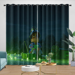 Elio Pattern Curtains Blackout Window Drapes Room Decoration (Online Order Only)