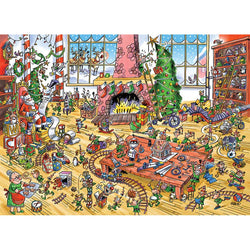 Elves at Work 350 Piece Family Jigsaw Puzzle Cobble Hill (ONLINE ORDER ONLY)