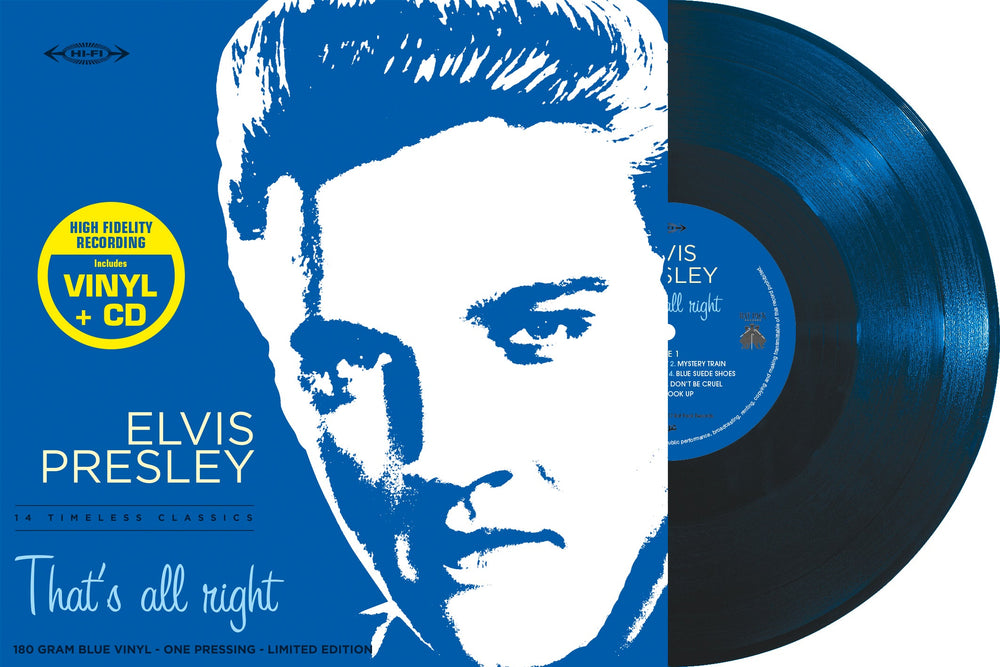 33 Tours - That's All Right (Blue Vinyl + CD) [Vinyl] (ONLINE ORDER ONLY)