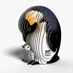 Emperor Penguin 3D Cardboard Model Kit Eugy (ONLINE ORDER ONLY)